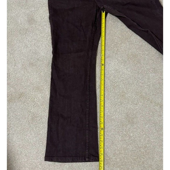 Coldwater Creek Women's Size 12 Straight Leg Brown Cotton Denim Jeans - Picture 6 of 16